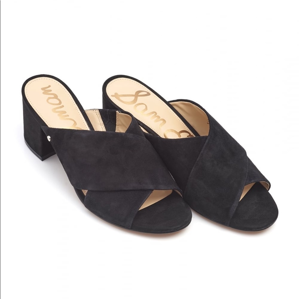 Sam Edelman Stanley Suede Slide Sandal, size 10